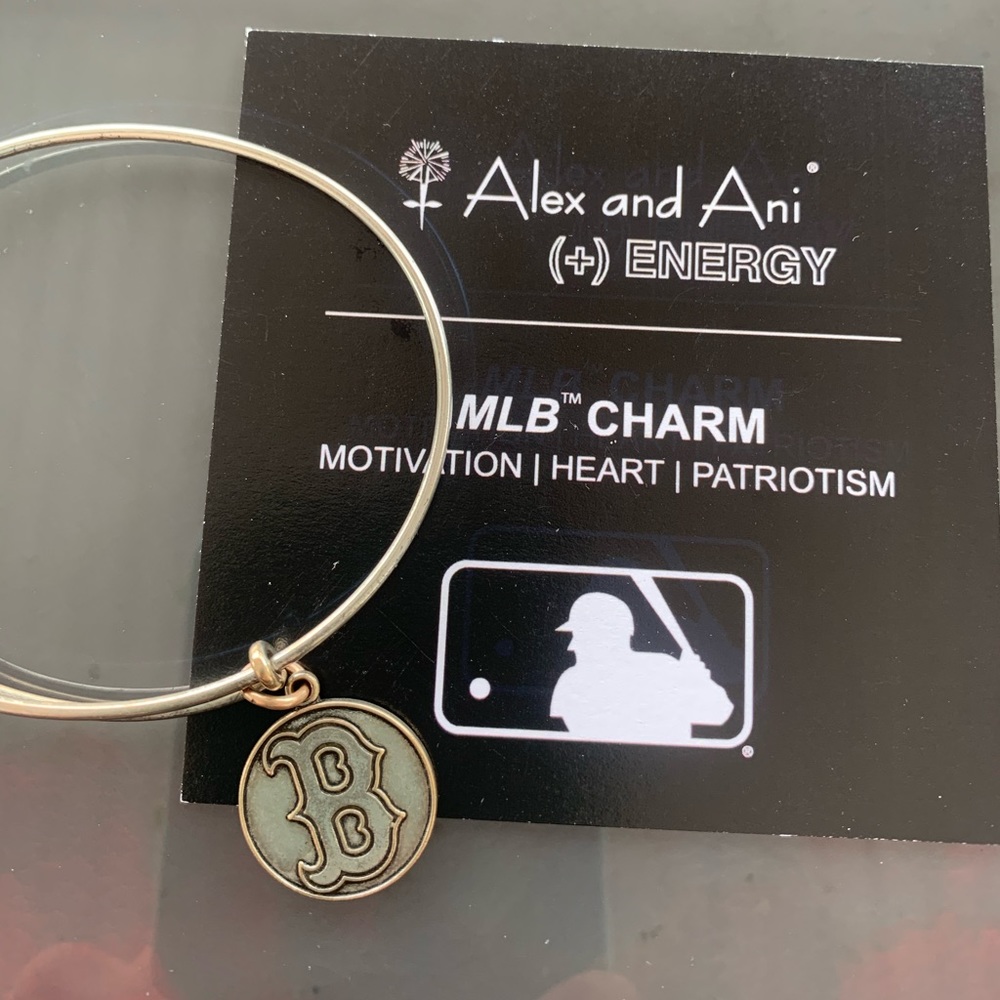 Alex & Ani MLB Boston Redsox Bracelet Silver